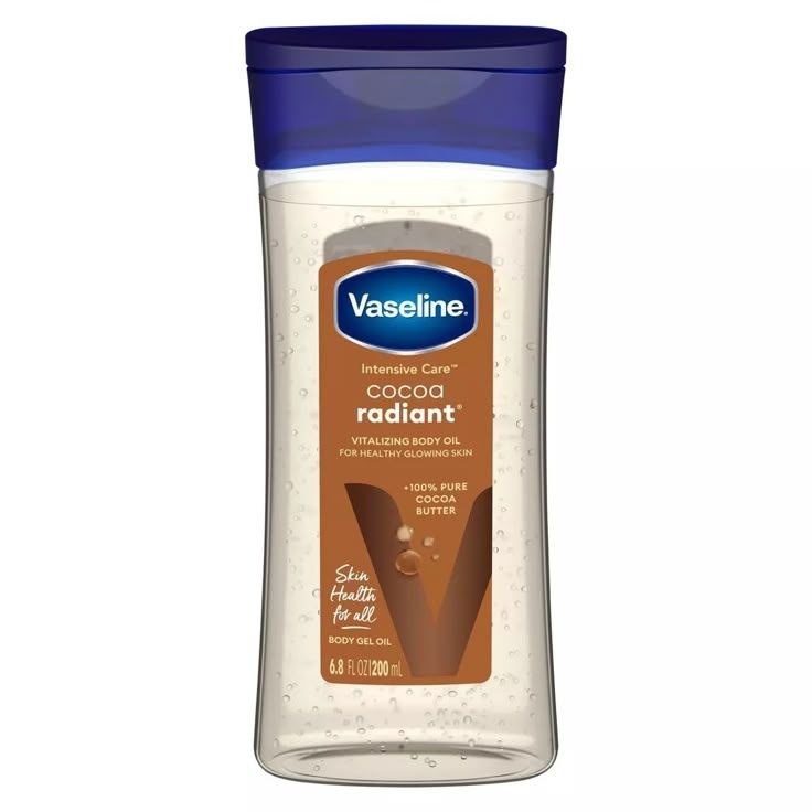 روغن بدن وازلین Vaseline Intensive Care Cocoa Radiant Body Gel Oil