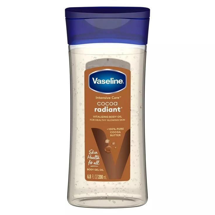 روغن بدن وازلین Vaseline Intensive Care Cocoa Radiant Body Gel Oil