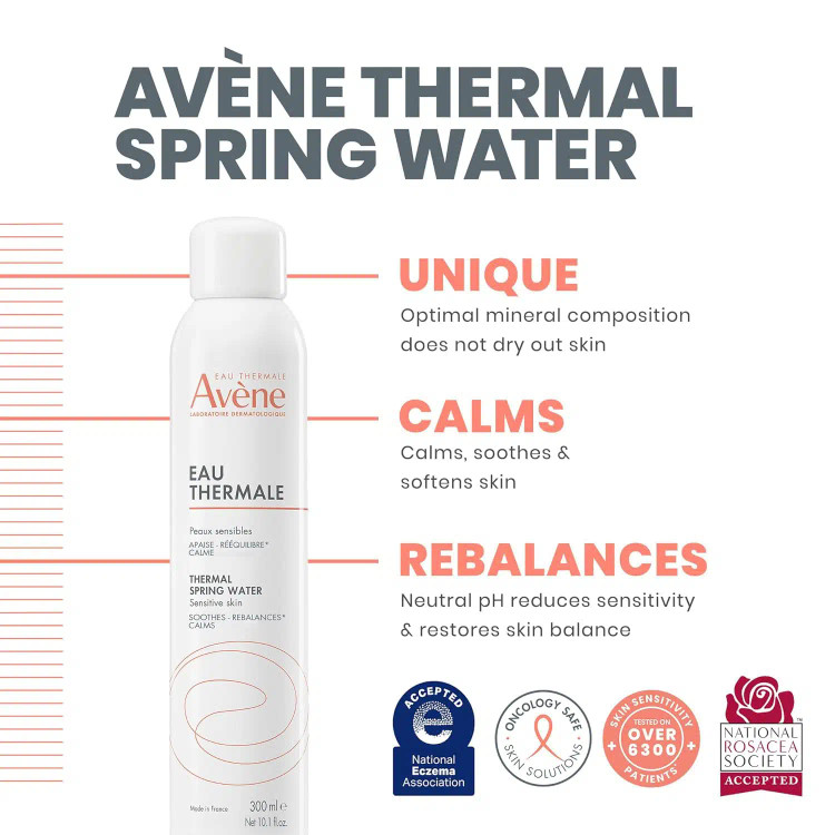 اسپری آب اون Avène Eau Thermale حجم 300 میلی لیتر