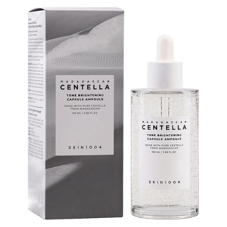 آمپول روشن کننده و ضد لک ماداگاسکار سنتلا CENTELLA TONE BRIGHTENING CAPSULE AMPOULE حجم 100 میلی لیتر
