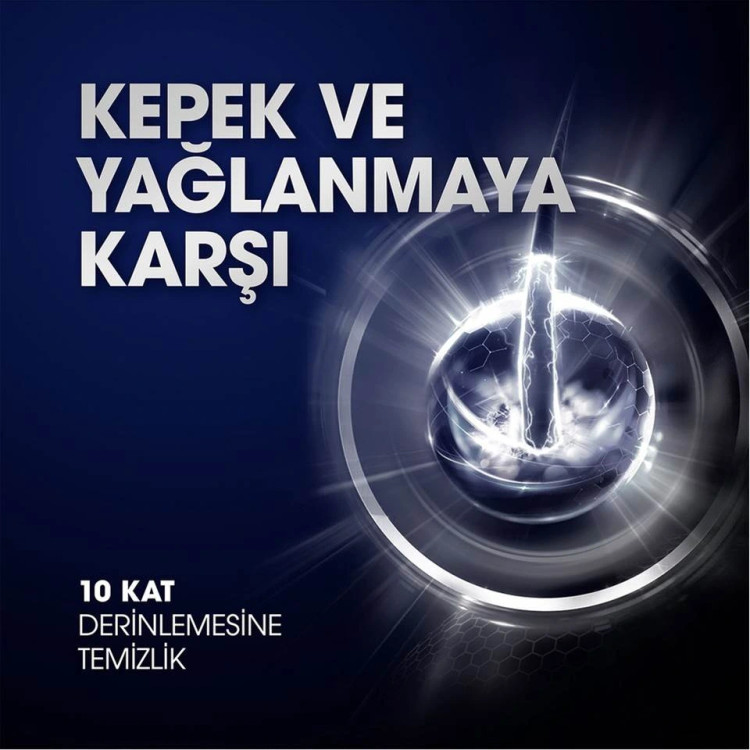 شامپو مو ضد شوره کلیر مردانه پاکسازی عمیق CLEAR MEN Yoğun Arındırıcı حجم 350 میلی لیتر