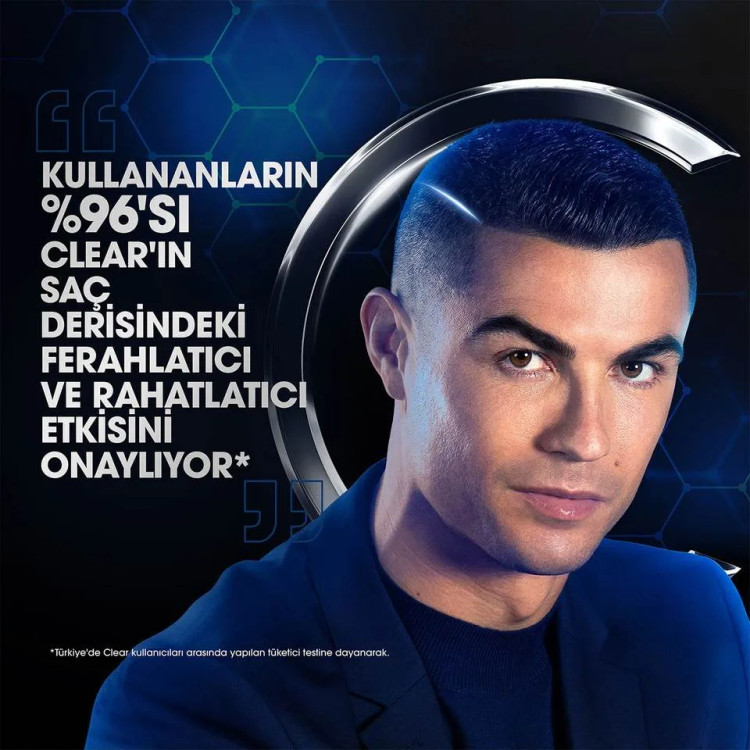 شامپو مو ضد شوره کلیر مردانه پاکسازی عمیق CLEAR MEN Yoğun Arındırıcı حجم 350 میلی لیتر