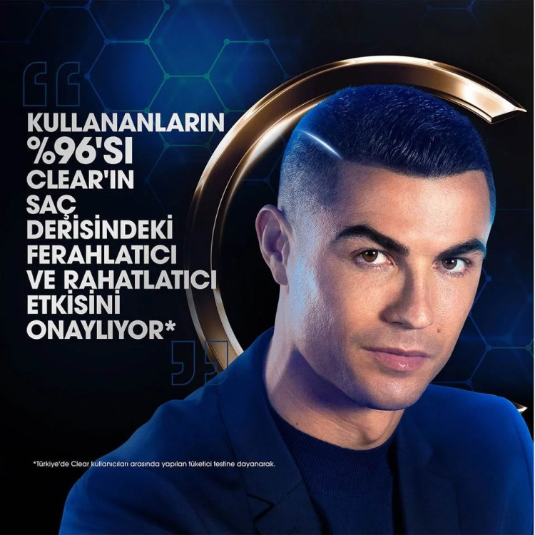 شامپو مو ضد شوره کلیر مردانه ضد ریزش مو CLEAR MEN Saç Dökülmesine Karşı حجم 350 میلی لیتر