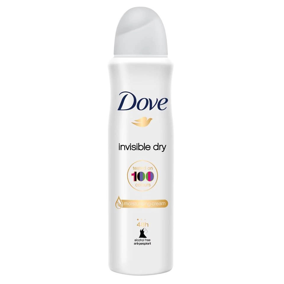 اسپری ضد تعریق داو اینویزیبل درای کلین تاچ Dove Invisible Dry Clean Touch حجم 250 میلی لیتر