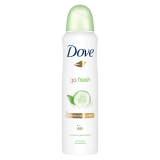 اسپری ضد تعریق داو گو فرش خیار و چای سبز Dove Go Fresh Cucumber & Green Tea Scent حجم 250 میلی لیتر