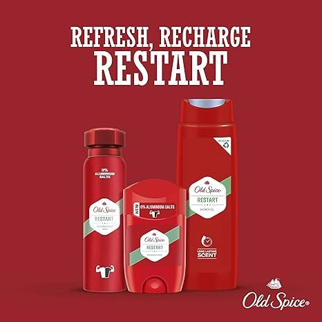 مام صابونی اولد اسپایس مدل ریستارت OLD SPICE Restart حجم 50 میلی لیتر