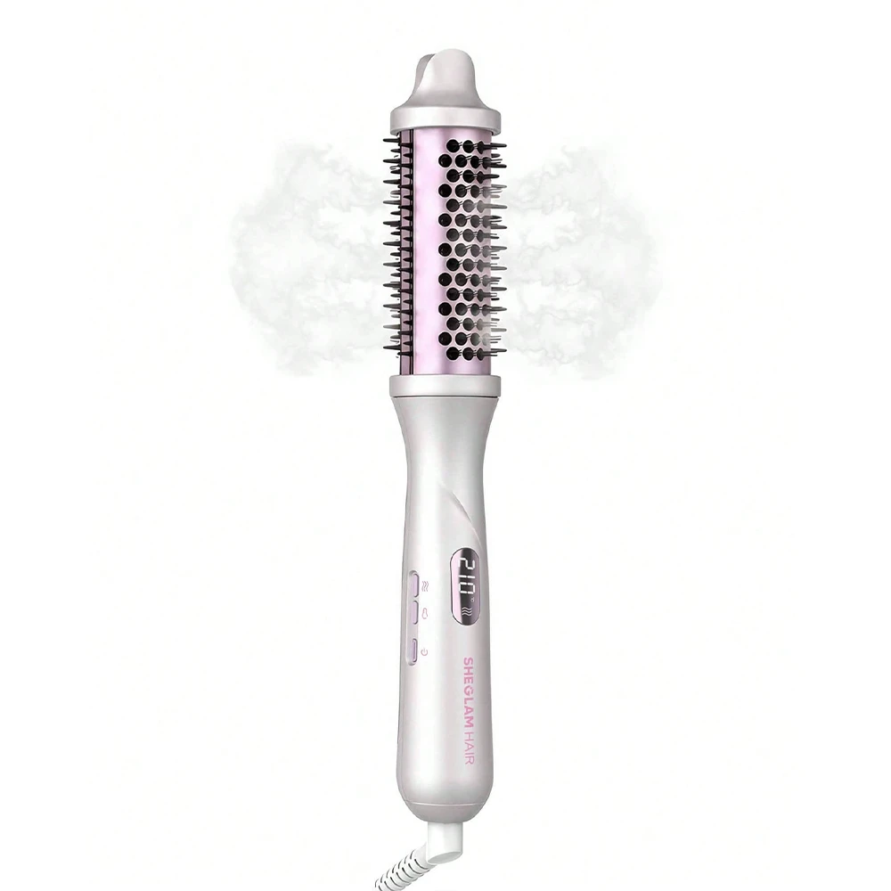 برس حرارتی گرد بخاردار حالتدهنده مو شیگلم مدل Hydra Shot Steam Pro سایز 38mm