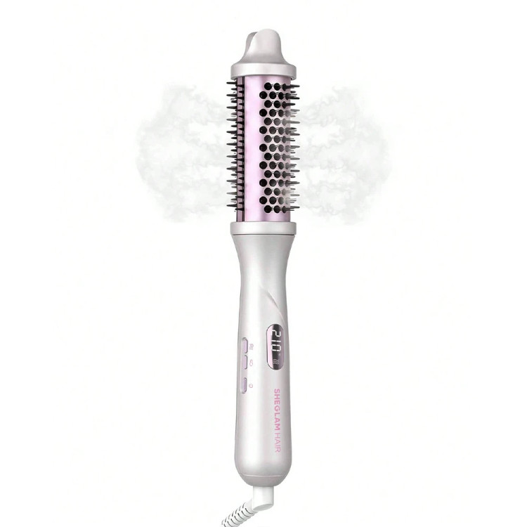 برس حرارتی گرد بخاردار حالتدهنده مو شیگلم مدل Hydra Shot Steam Pro سایز 38mm