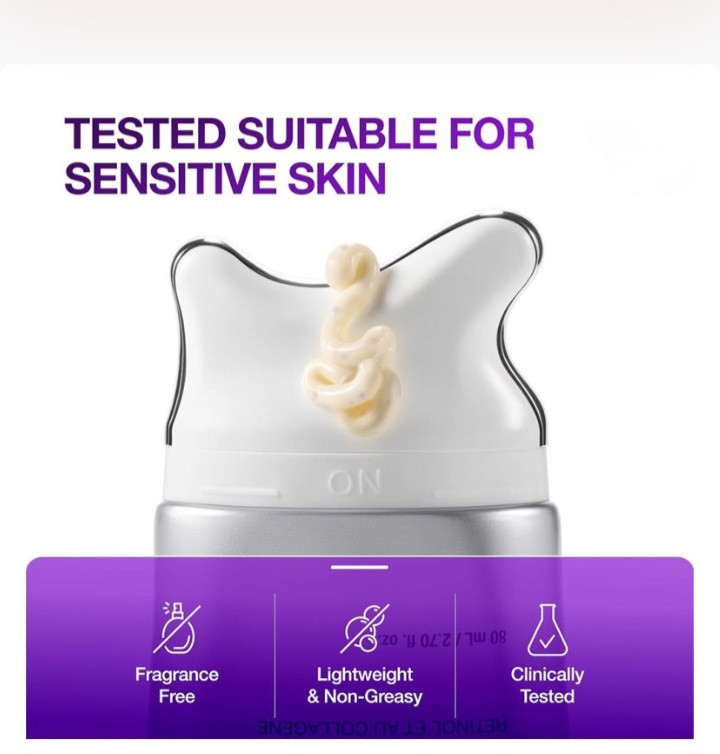 کرم گواشا رتینول و کلاژن آنوا ANUA Collagen Retinol Refining Gua Sha Cream 80ml