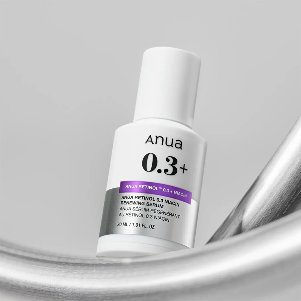 سرم روشنکننده و ضدچروک آنوا +0.3 حاوی رتینول و نیاسینامید حجم 30 میلیلیتر