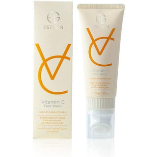 فوم شستوشوی صورت استیلن مدل vitamin c مناسب برای انواع پوست حجم 100 میلیلیتر